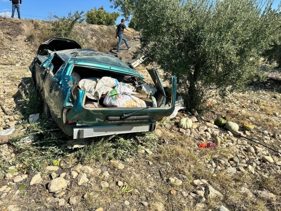 Manisa'da karı-koca trafik kazasında hayatını kaybetti