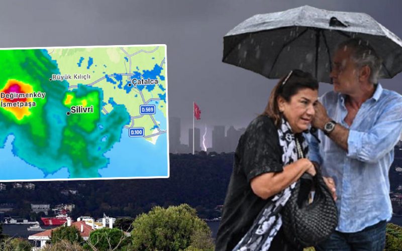 Kırmızı kütle İstanbul'a ilerliyor: AKOM'dan dört ilçe için son dakika uyarısı