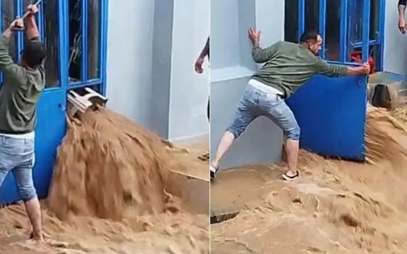Kastamonu’da şiddetli sağanak nedeniyle oluşan sel felaketi